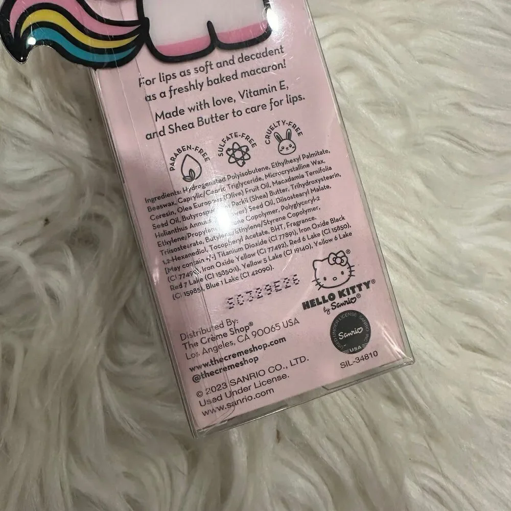Hello Kitty macaroon lip balm